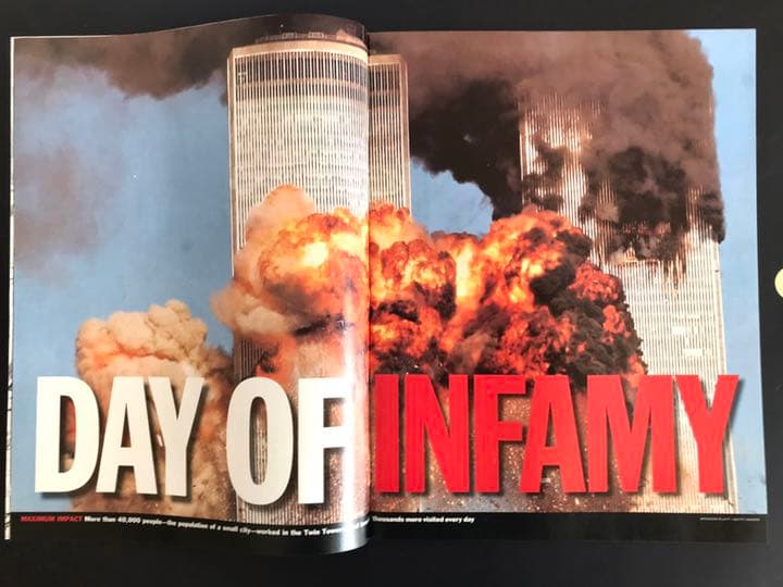 9.11 米同時テロ特集　TIME誌＋Newsweek誌 US版（4冊セット）