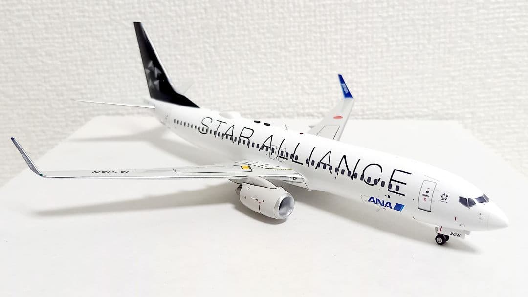 JFOX 1/200 ANA B737-800 JA51AN 完成品