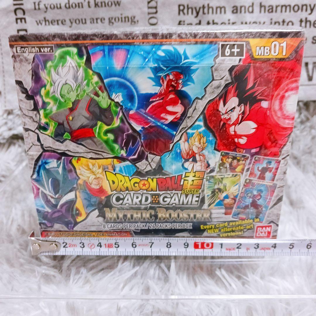 ✨海外限定✨ドラゴンボール 英語BOX Mythic Booster 未開封 ✨