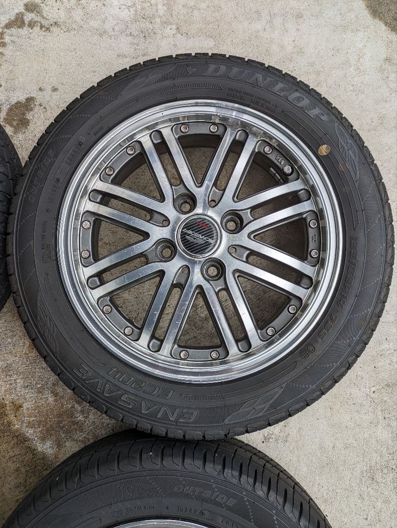 14インチシュナイダー　 ホイールタイヤセット 　2個口②　限界価格です！