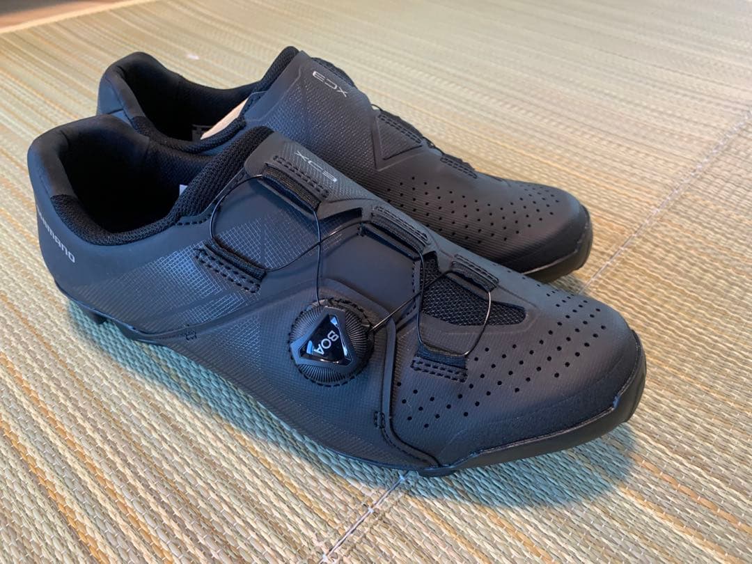 「美品」　SHIMANO XC3 SH-XC300 ブラック 43 ワイド