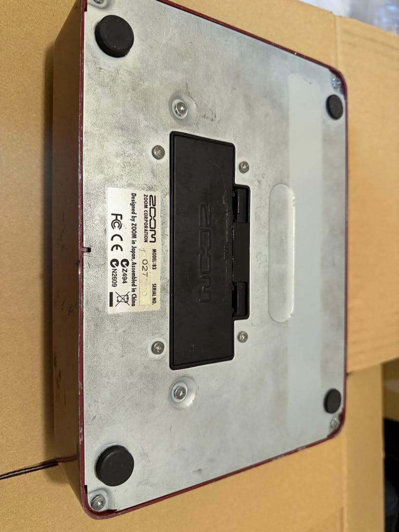ZOOM B3 ベース用マルチエフェクター