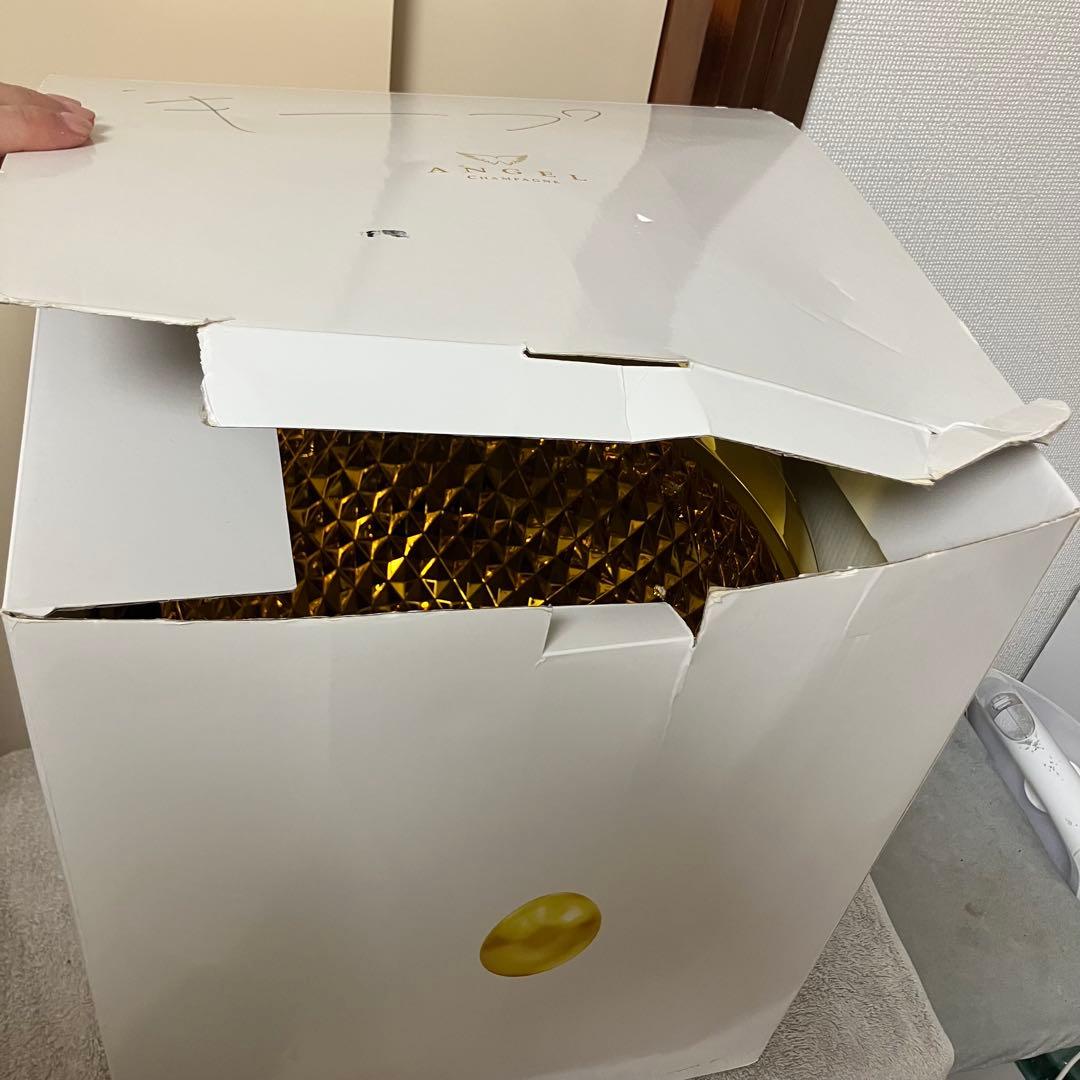 ANGEL egg ゴールド（エンジェルエッグ）空瓶・ケースセット リモコン付き