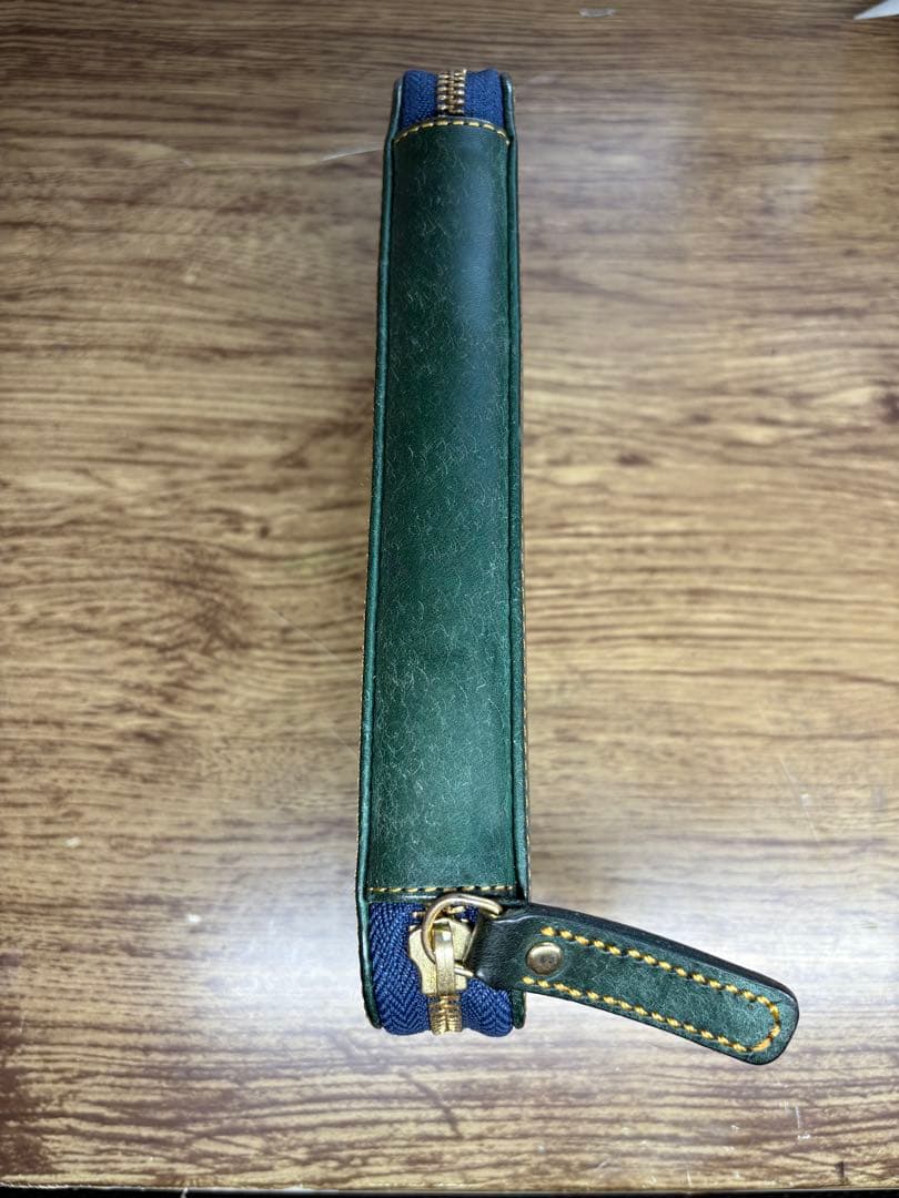 Bahagia & Craft ペンケース ラウンドジップ型 プエブロ バハギア