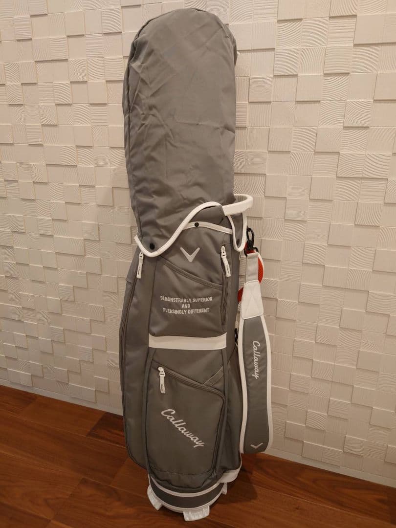Callaway ゴルフキャディバッグ グレー９．５型（47インチ対応）