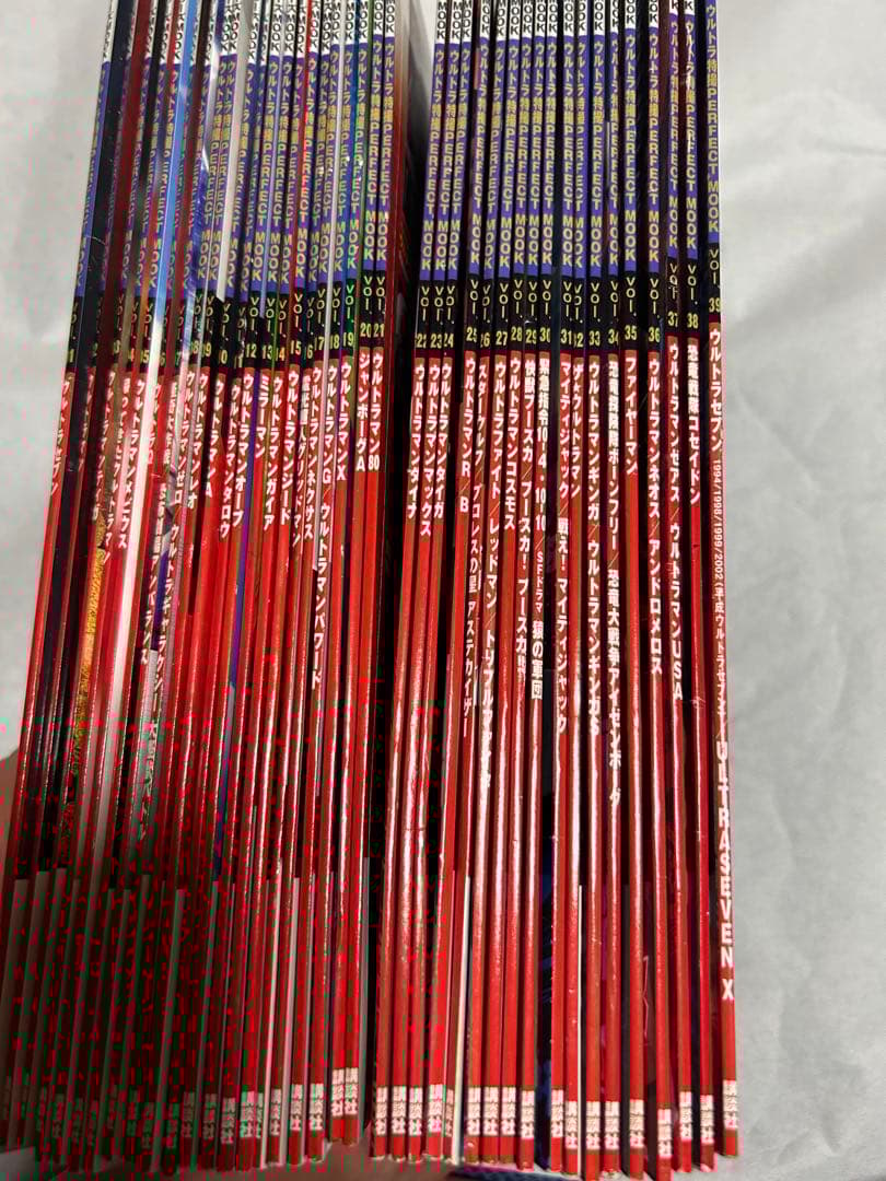 講談社シリーズMOOK ウルトラ特撮PERFECTMOOK 1～39