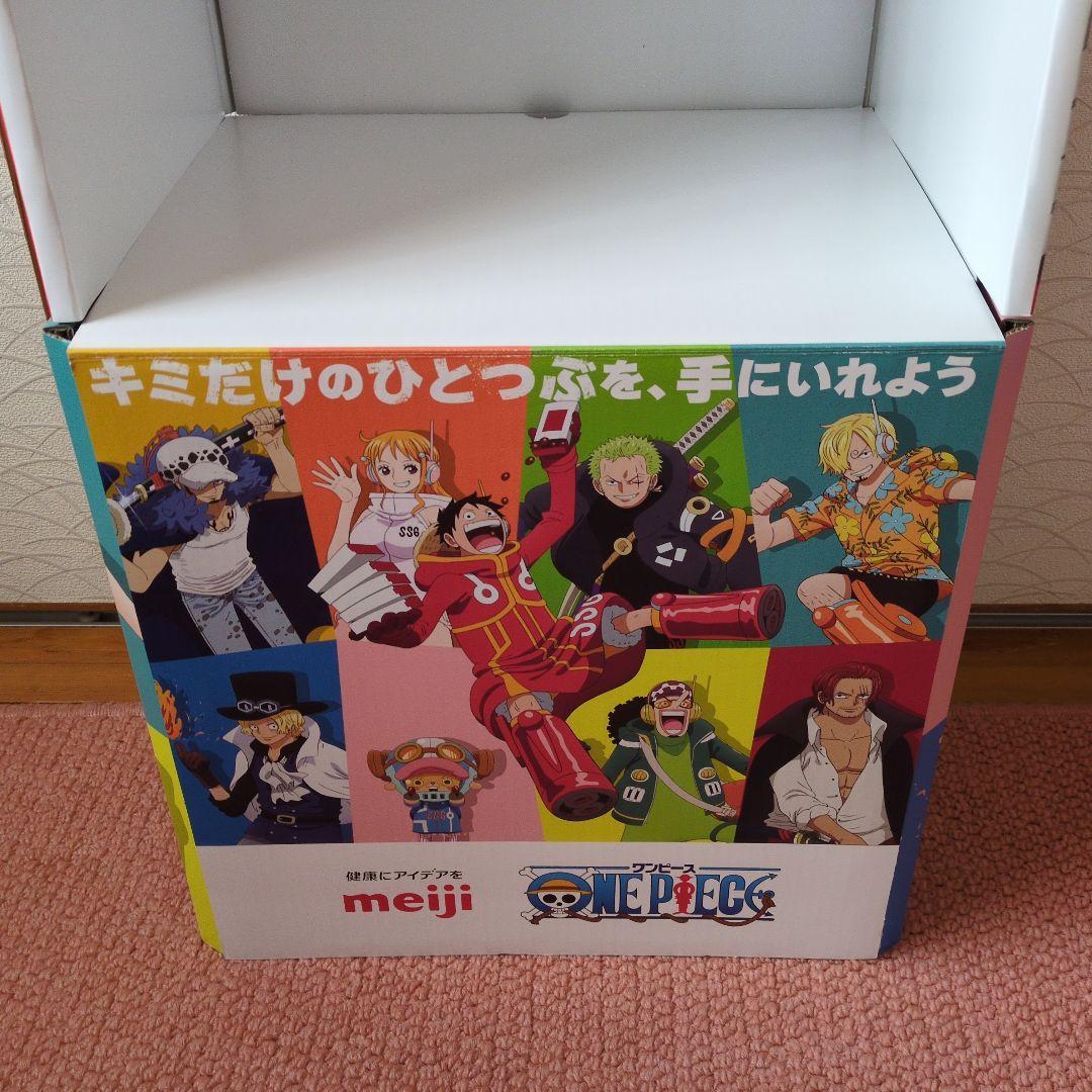 オマケ付き　明治非売品　ワンピースフロア什器×1台