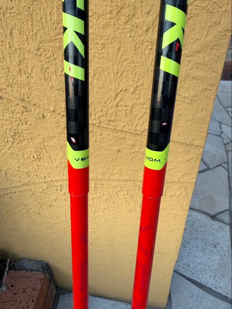 LEKI VENOM GS 3D Carbon 120cmへ加工済み