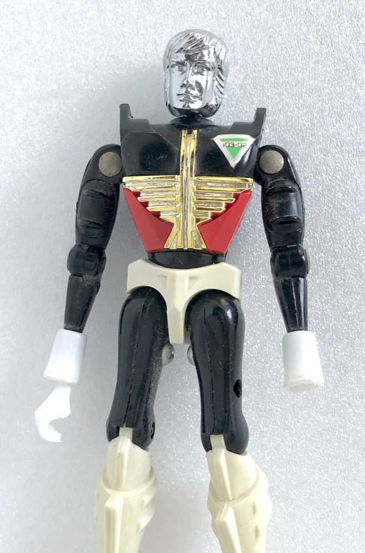 レア色★ミクロマン エイジ（ブレスト下が赤）★ニューミクロマン 旧タカラ