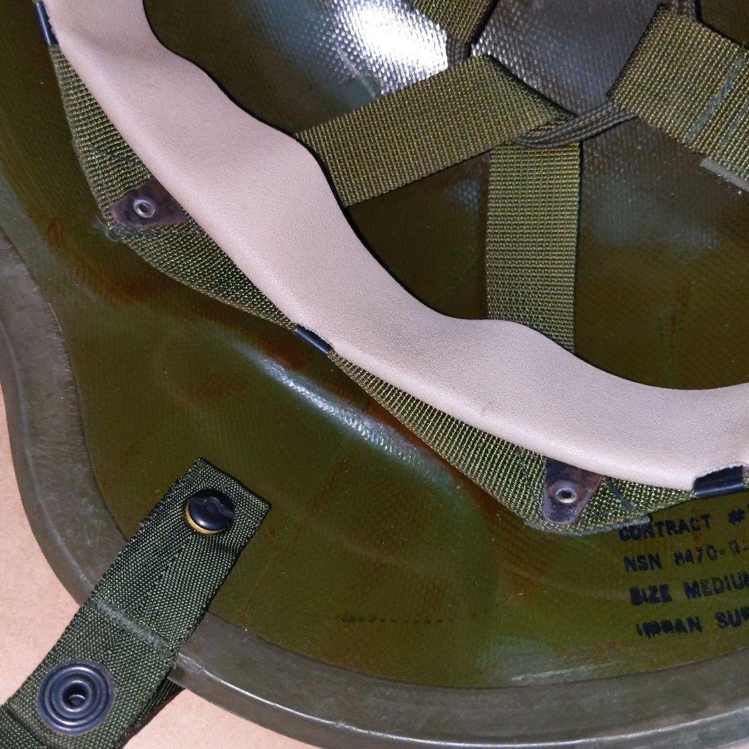 アメリカ軍 PASGT フリッツヘルメット/カバー/バンド 80年代