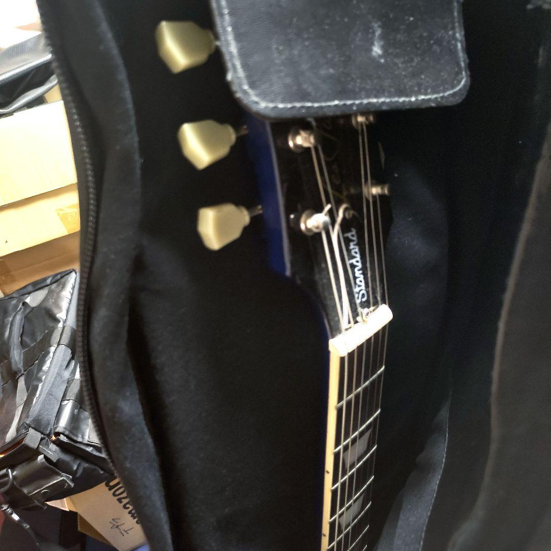 お*ら様 ☆Gibs〇n Les Paul Standard ブルーcopymo