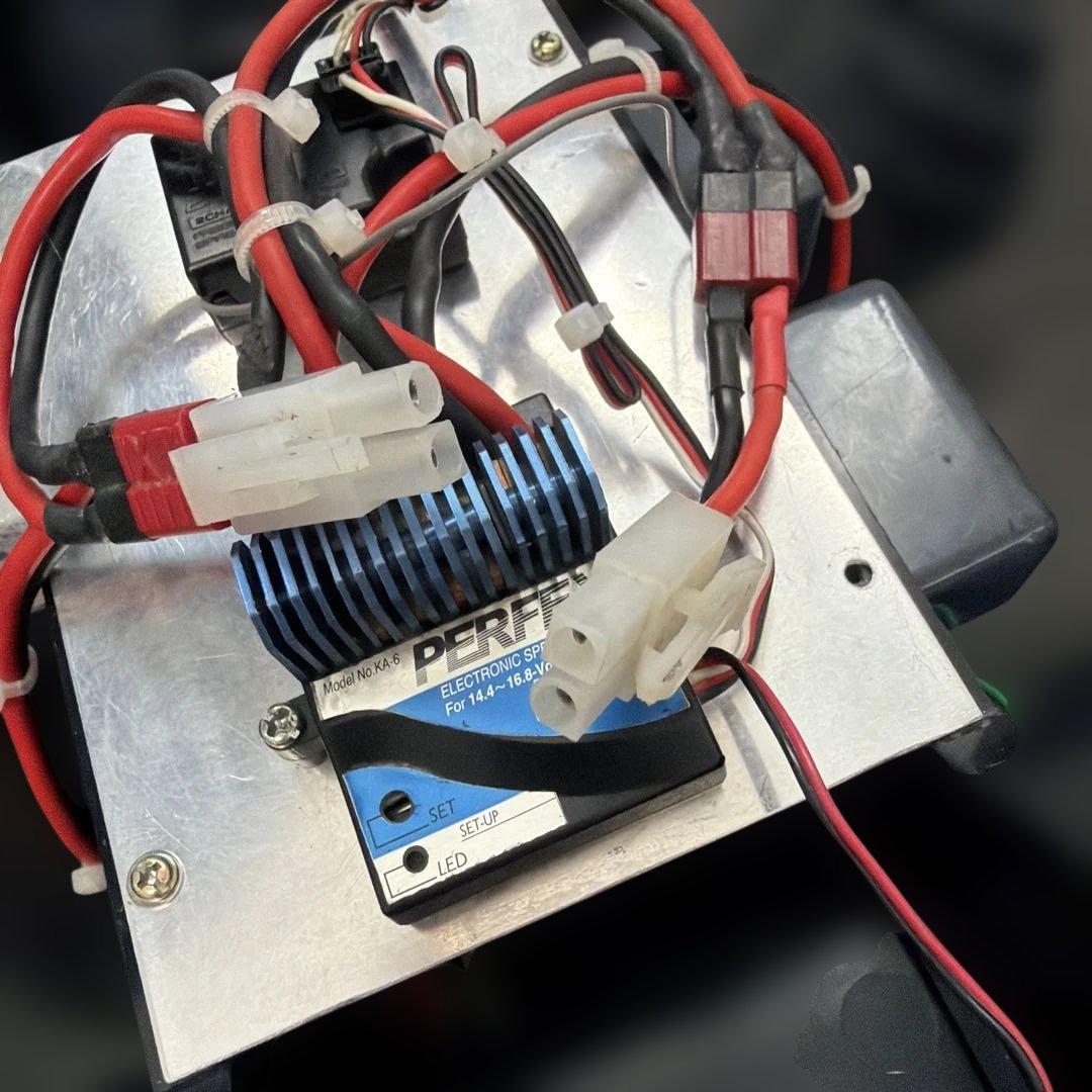 当時物　タミヤクラッドバスター　14.4v仕様　動作確認済　部品欠品あり