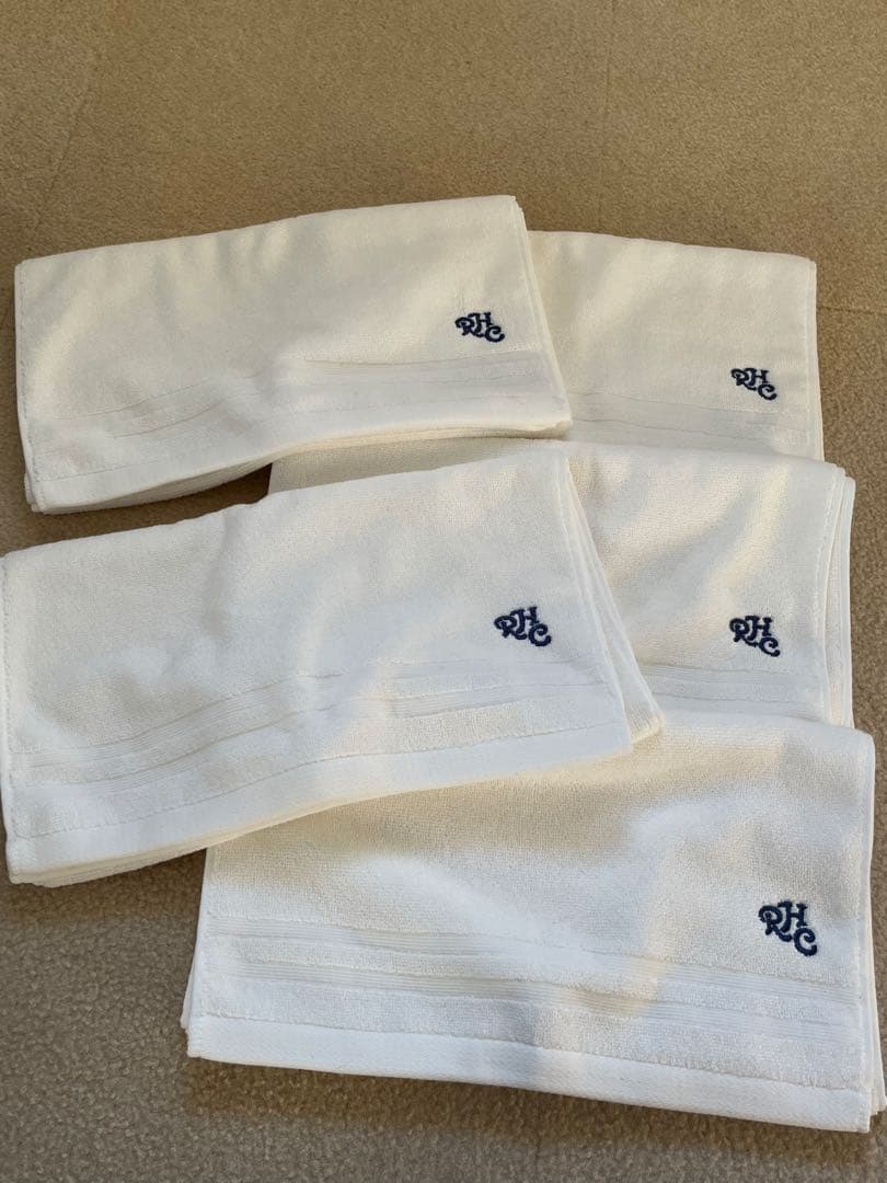 ロンハーマン RHC フェイスタオル　5枚　ホワイト