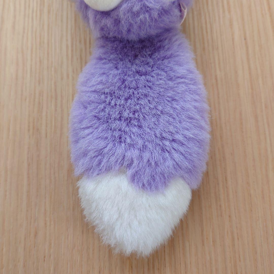 北海道限定　ハローキティ　ラベンダー　キツネ　マスコット　しっぽ