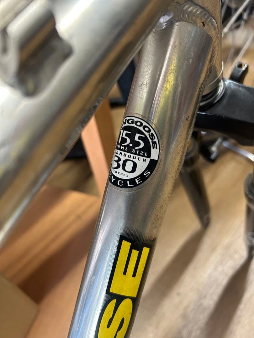 Mon マングースRockadile MTBフレーム15.5 サス付き