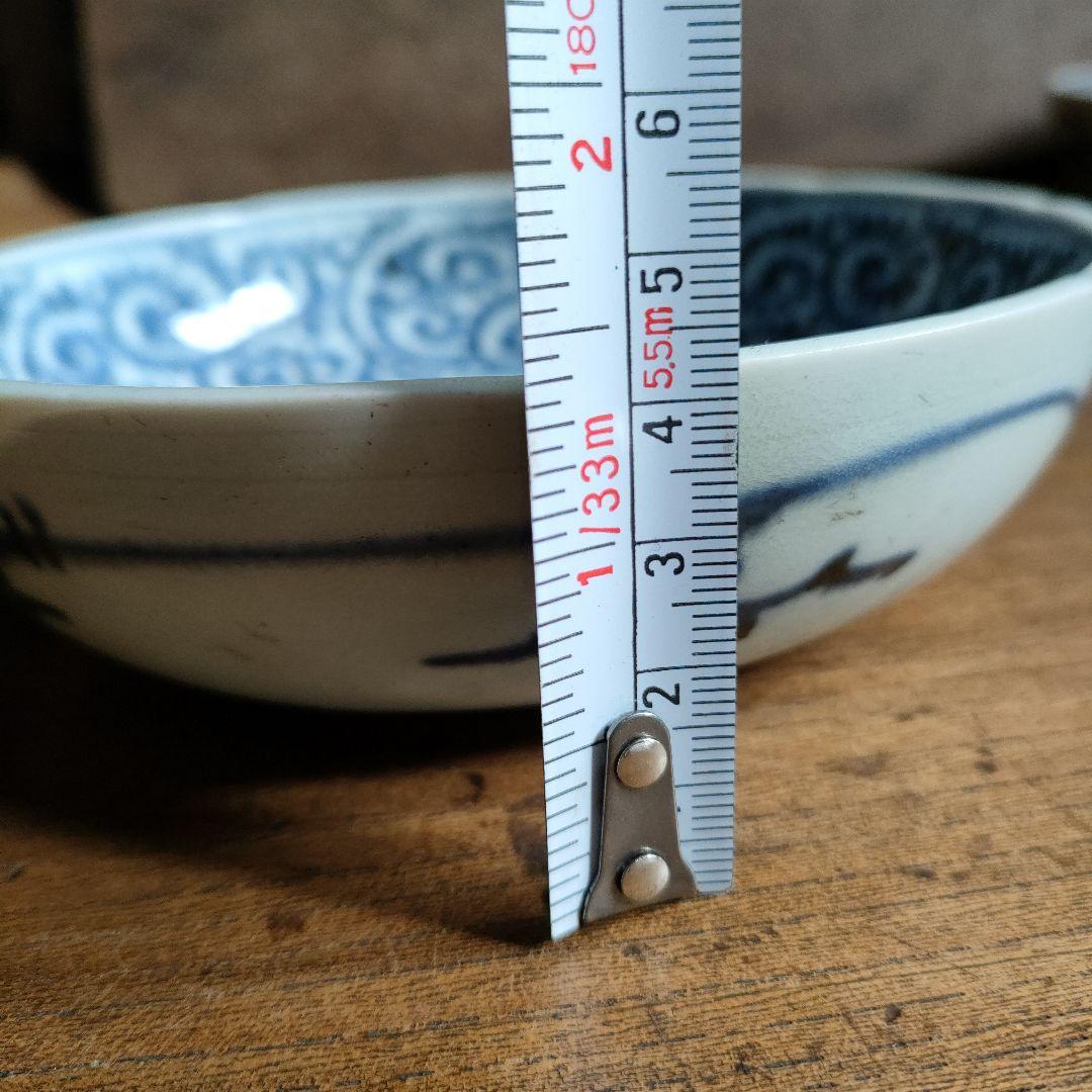 江戸時代　古伊万里　染付皿　くらわんか