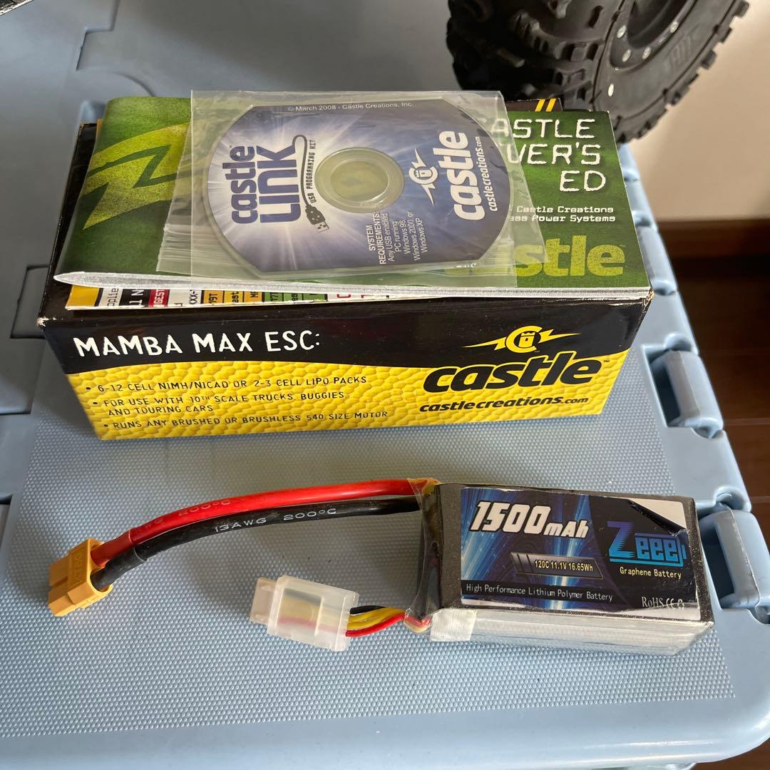 けんです。プロポ受信機なし　Axial AX10 スコーピオン