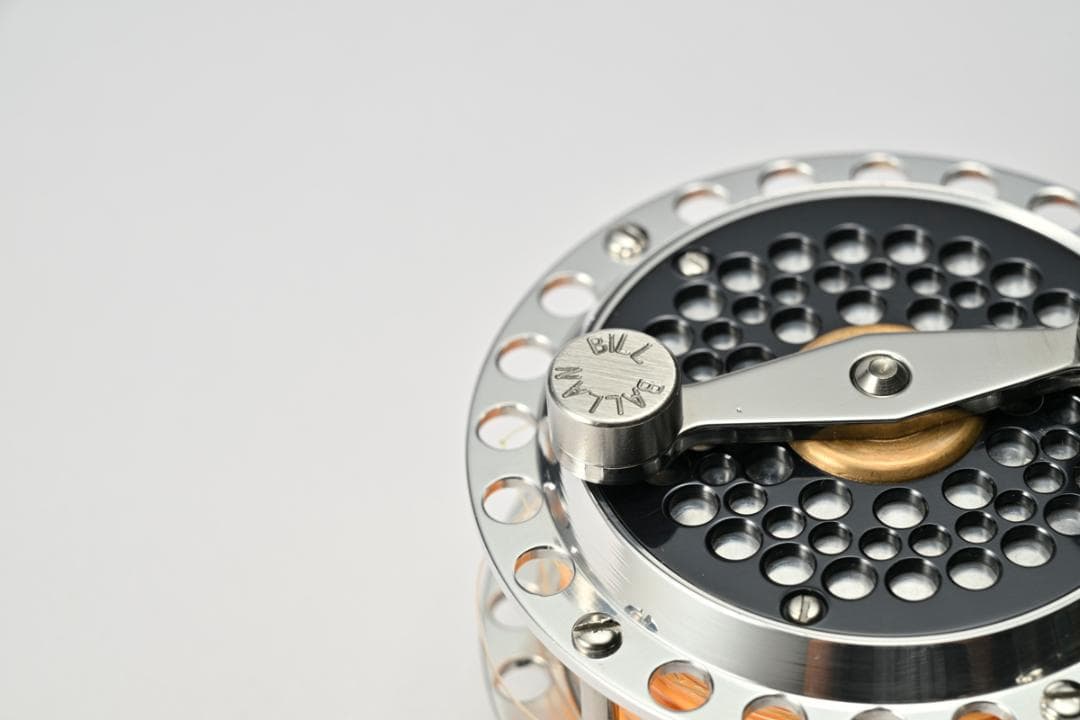 ビルバラン　シグニチャーベイビー　フライリール　レザーポーチ付き