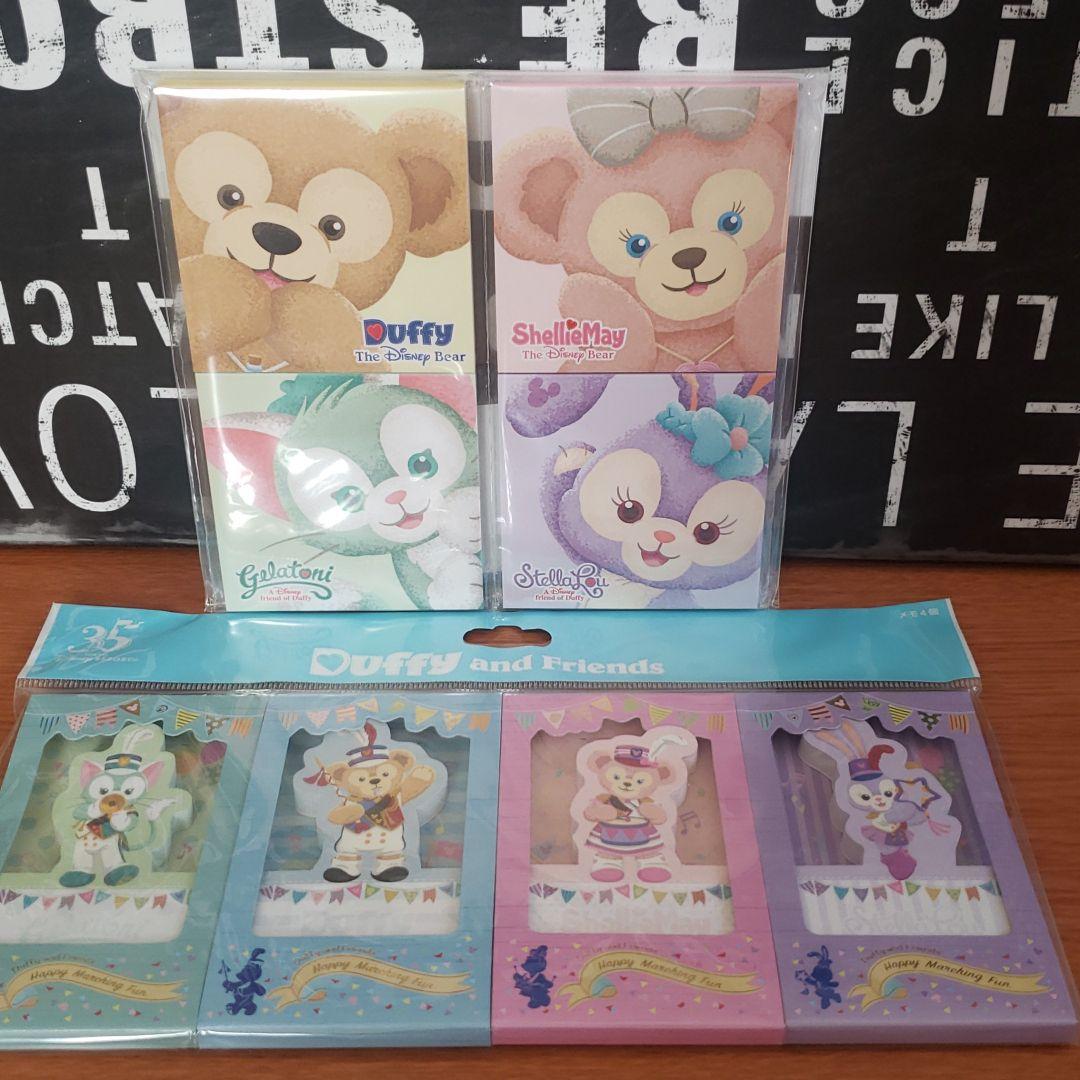 ダッフィーメモ帳ボールペンまとめ売り