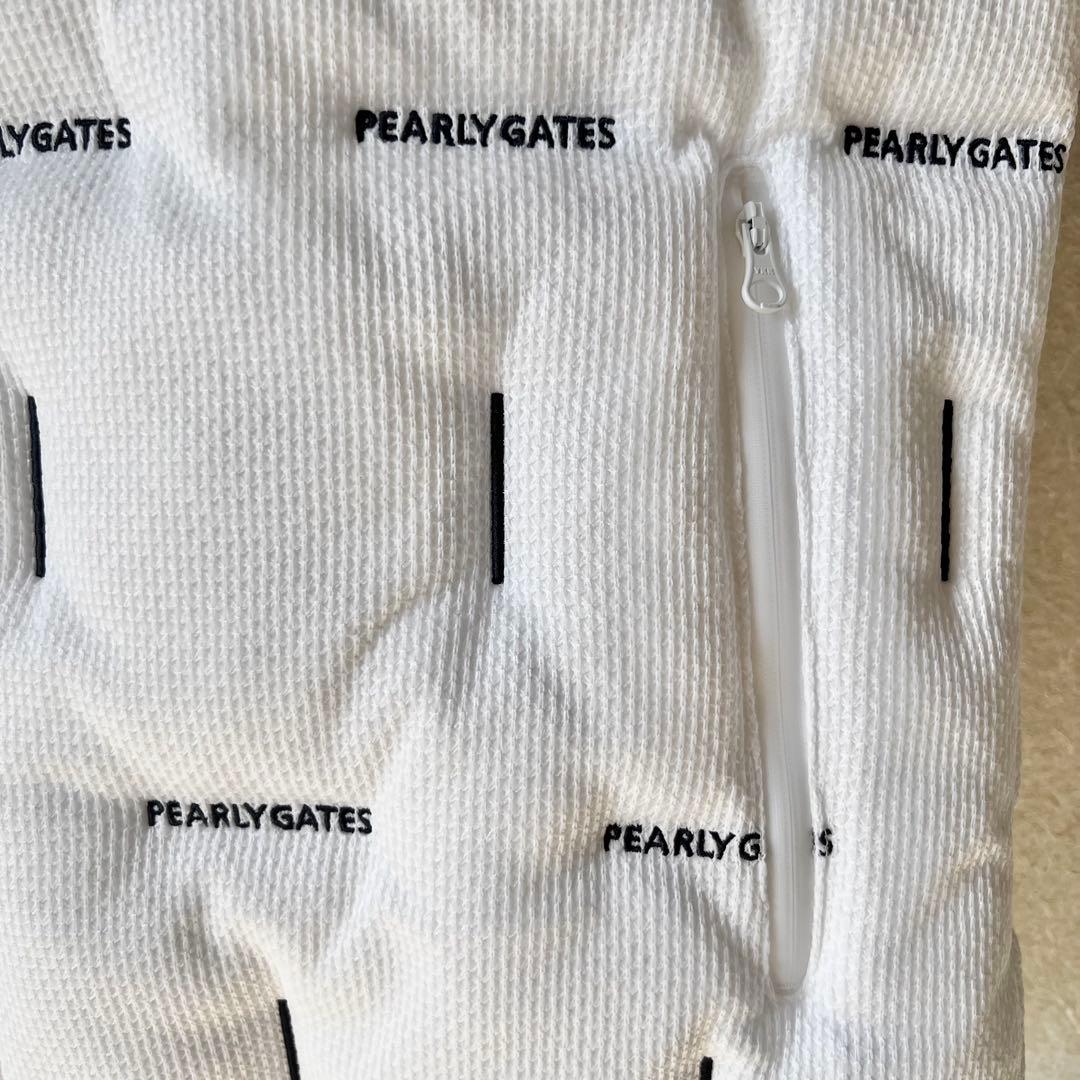 PEARLY GATES 中綿　フルジップベスト　フード付き サイズ4