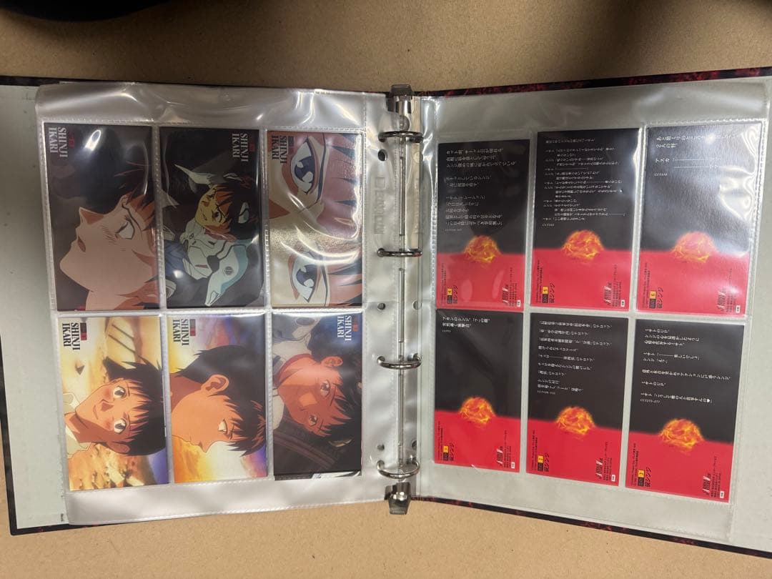 カードダスマスターズワイド オフィシャルバインダ 新世紀エヴァンゲリオン劇場版