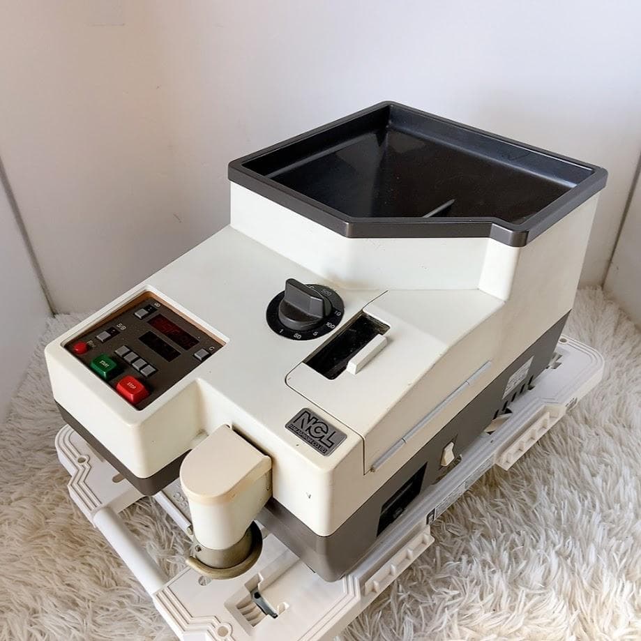 ナカバヤシNCK-1000硬貨計算機/メダルカウンター 計数機【動作品】