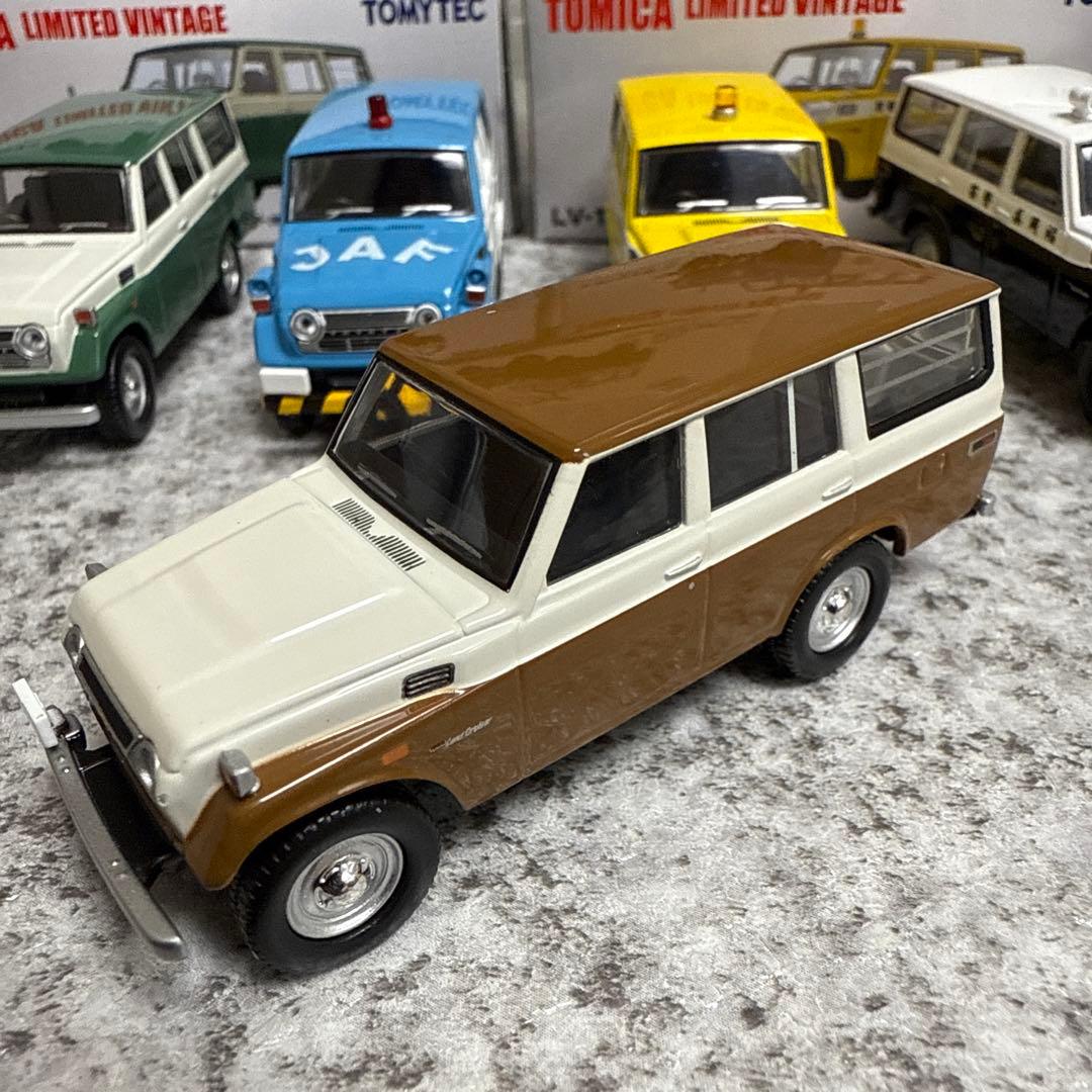 か*み様 トミカリミテッドヴィンテージ　ランドクルーザーJAF他5台セット