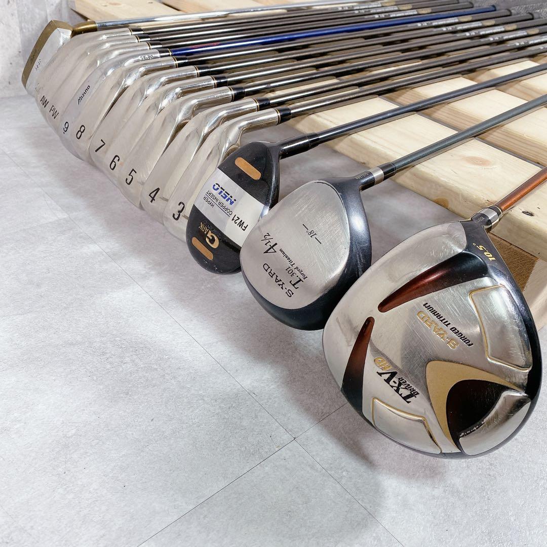 V925 S-YARD 他 ゴルフクラブ メンズ フルセット 15点 初心者