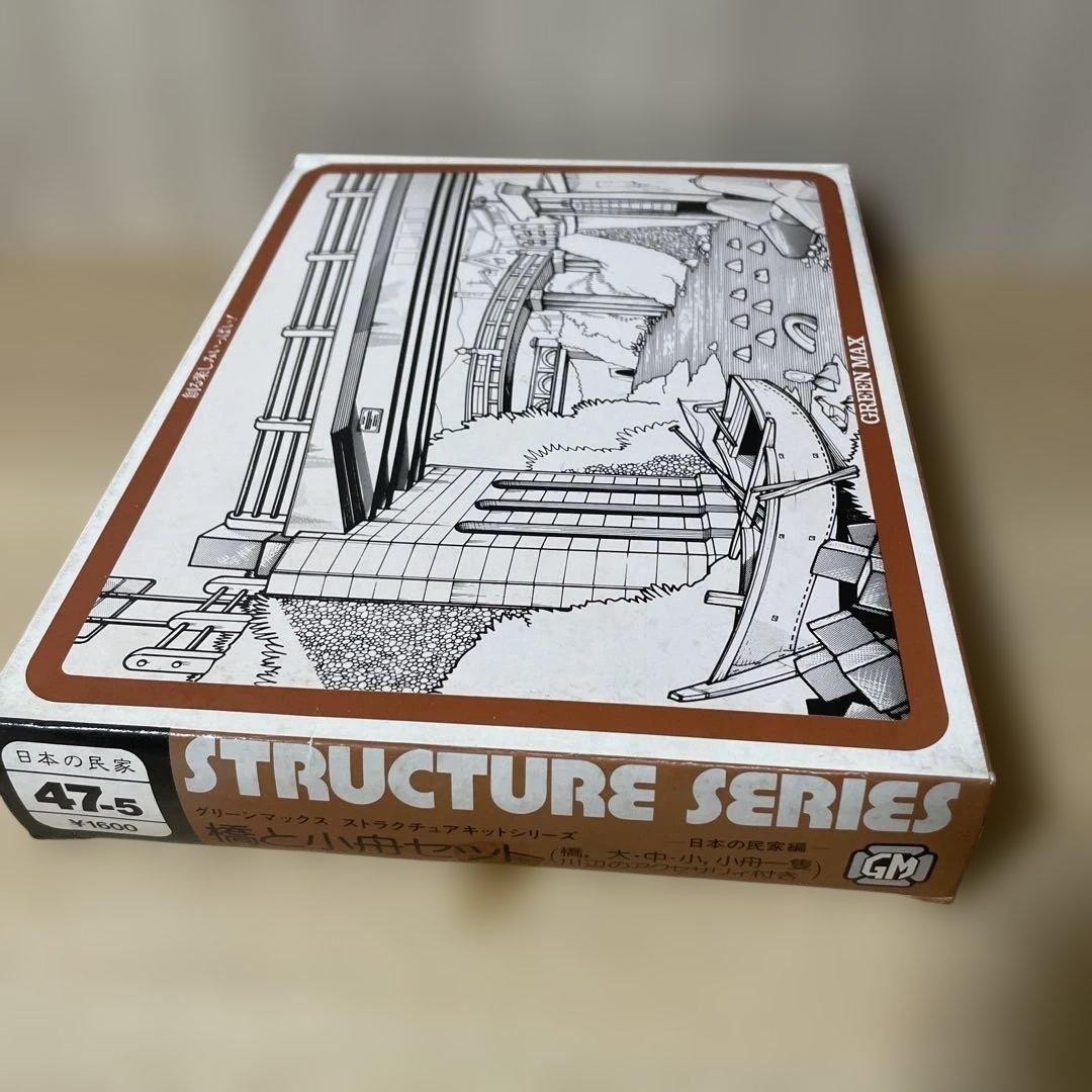 GREEN MAX 建築模型日本民家商家街景47系 全6種セット未組立Ln576