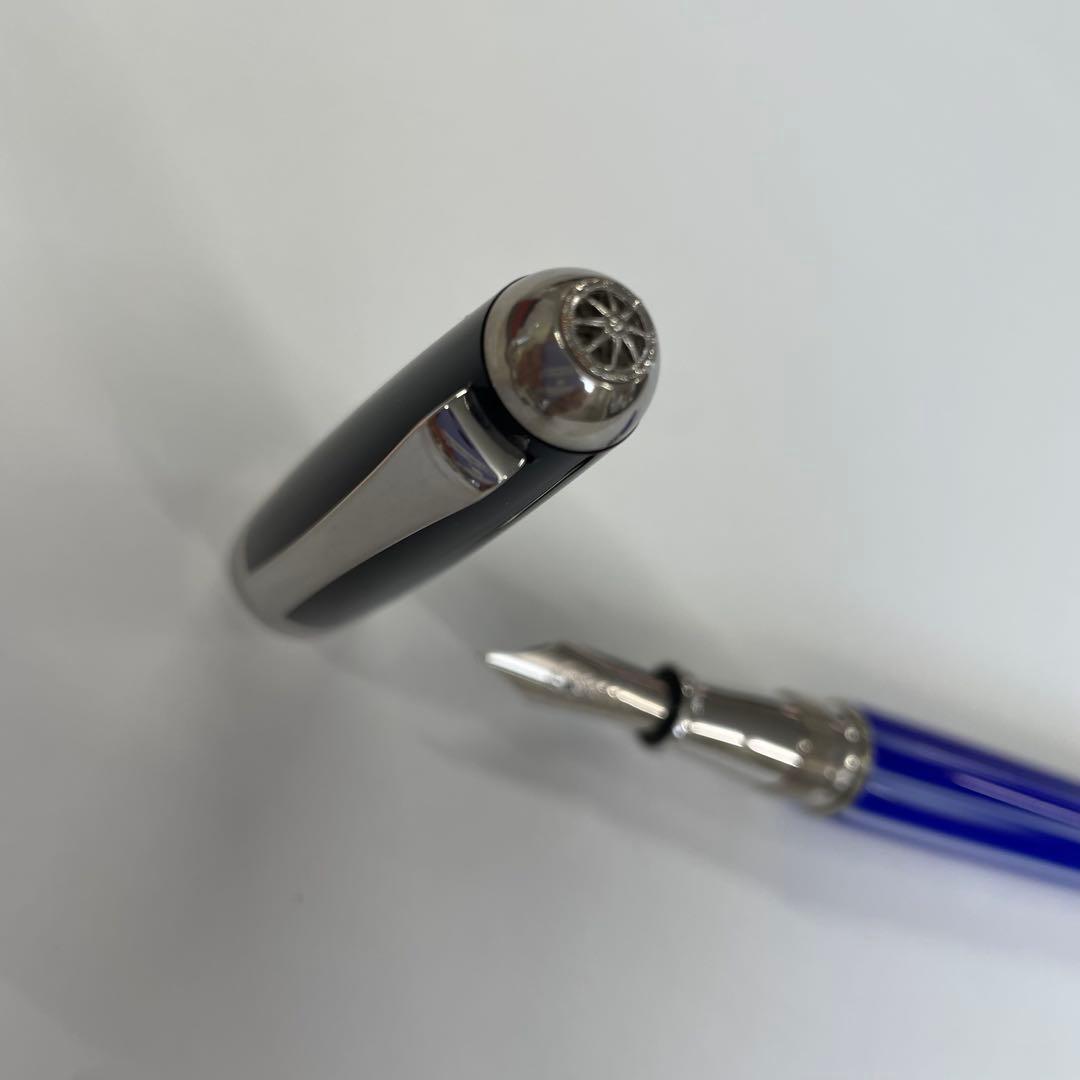 シグナム　ムラーノ　万年筆　ブルー　（F）