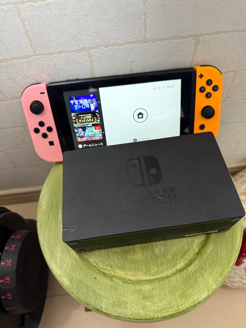 Nintendo Switch 本体 ピンク/オレンジ Joy-Con