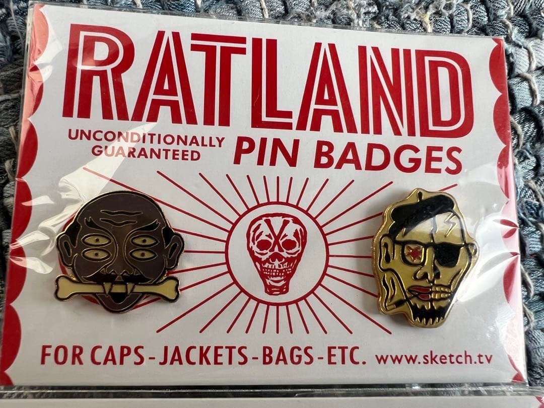 RATLAND sketch ピンズ　セット