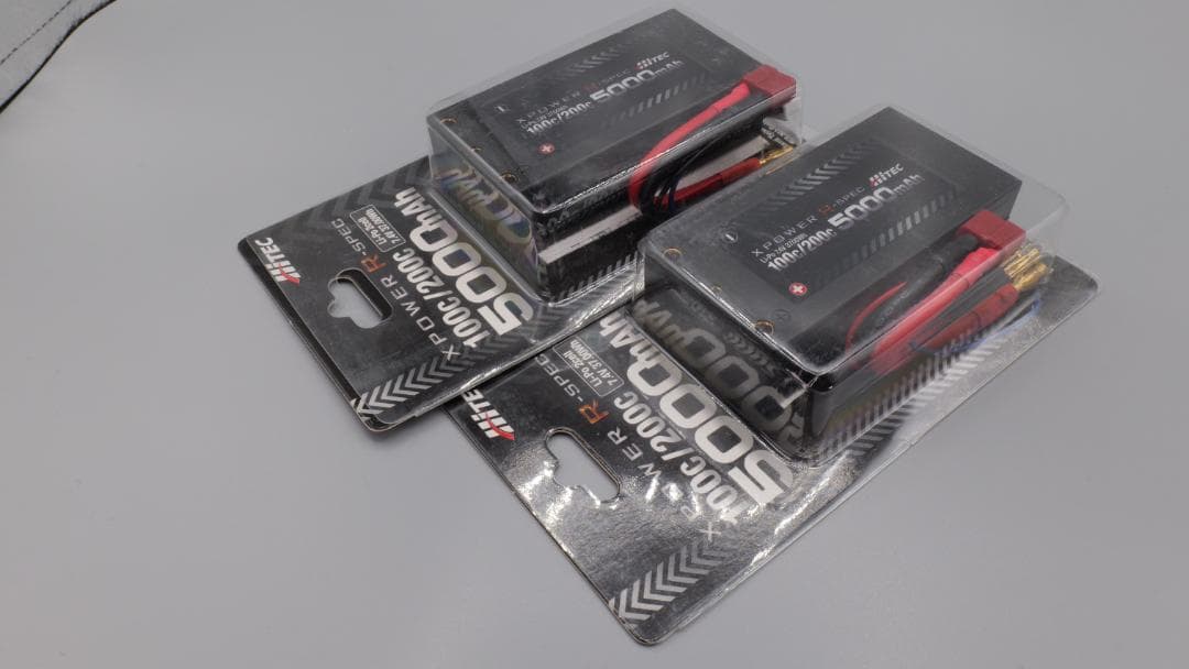 新品HiTEC XPOWER R-SPEC Li-Po 7.4V 5000mAh