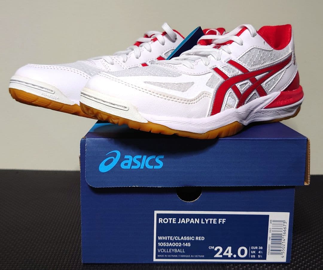 バレーボールシューズ　ROTE JAPAN LYTE FF 24.0cm