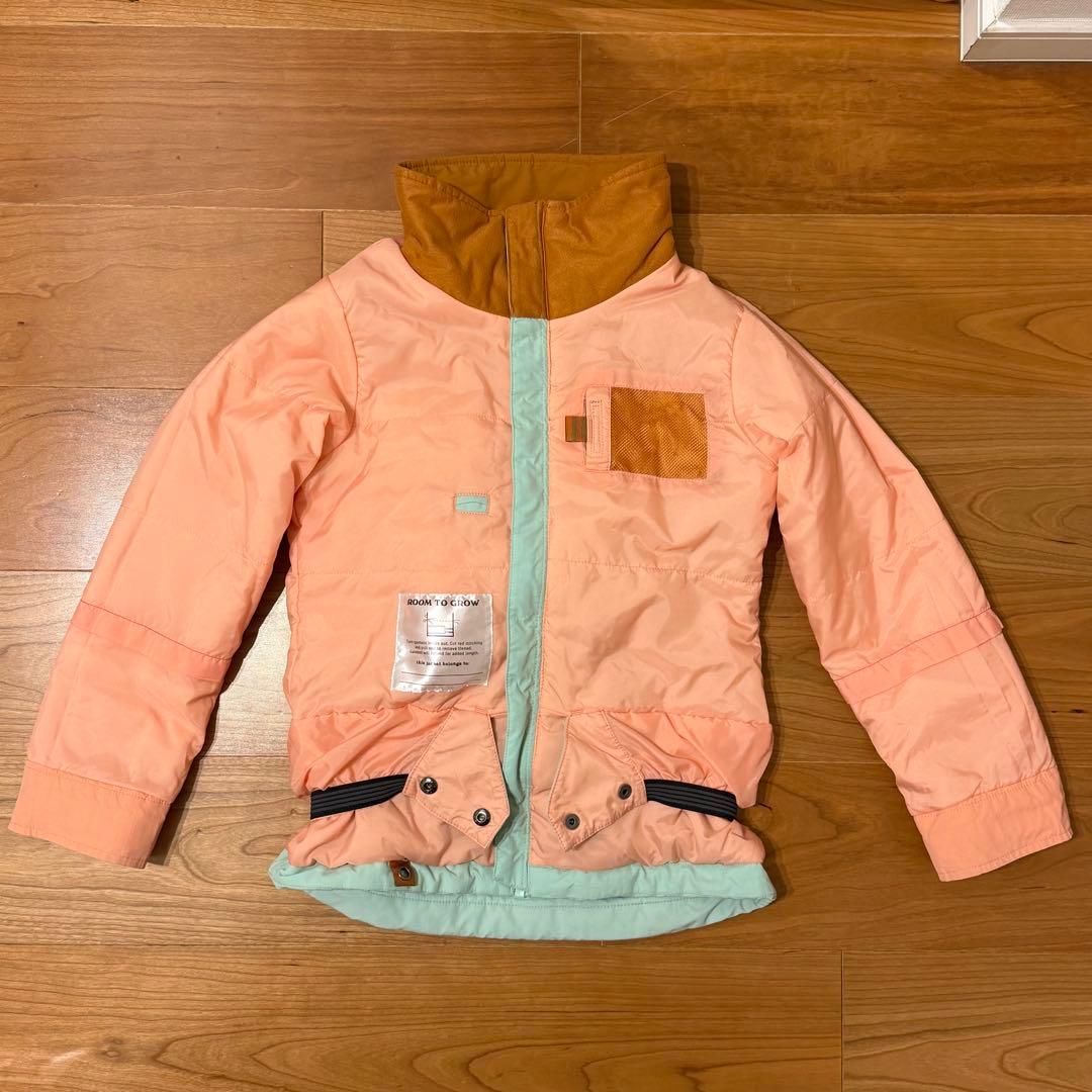 BURTONバートン ウェア上下+グローブ セット キッズガールズ XS 110