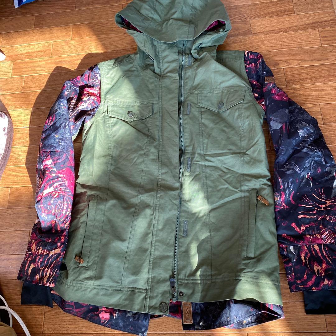 ROXY スノーボードウェア フード付き 上下セット