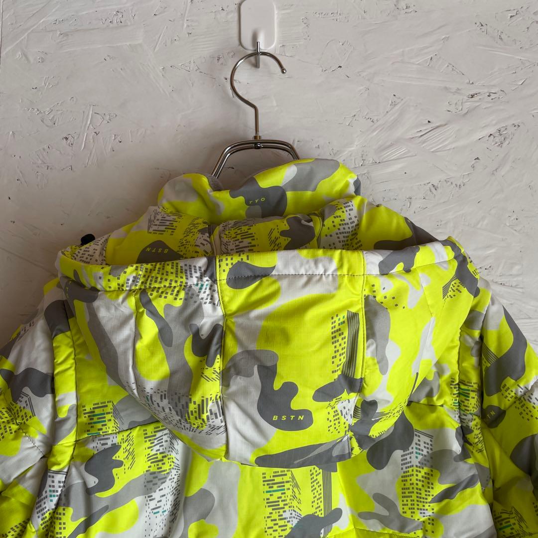 ゴルフウェア【newbalance】4WAY中綿フルジップブルゾン　迷彩柄　2