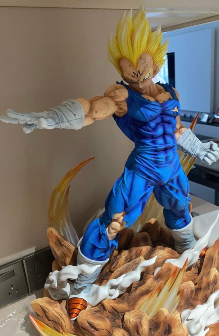 ドラゴンボール 1／4スケール ベジータ フィギュア ガレージキット