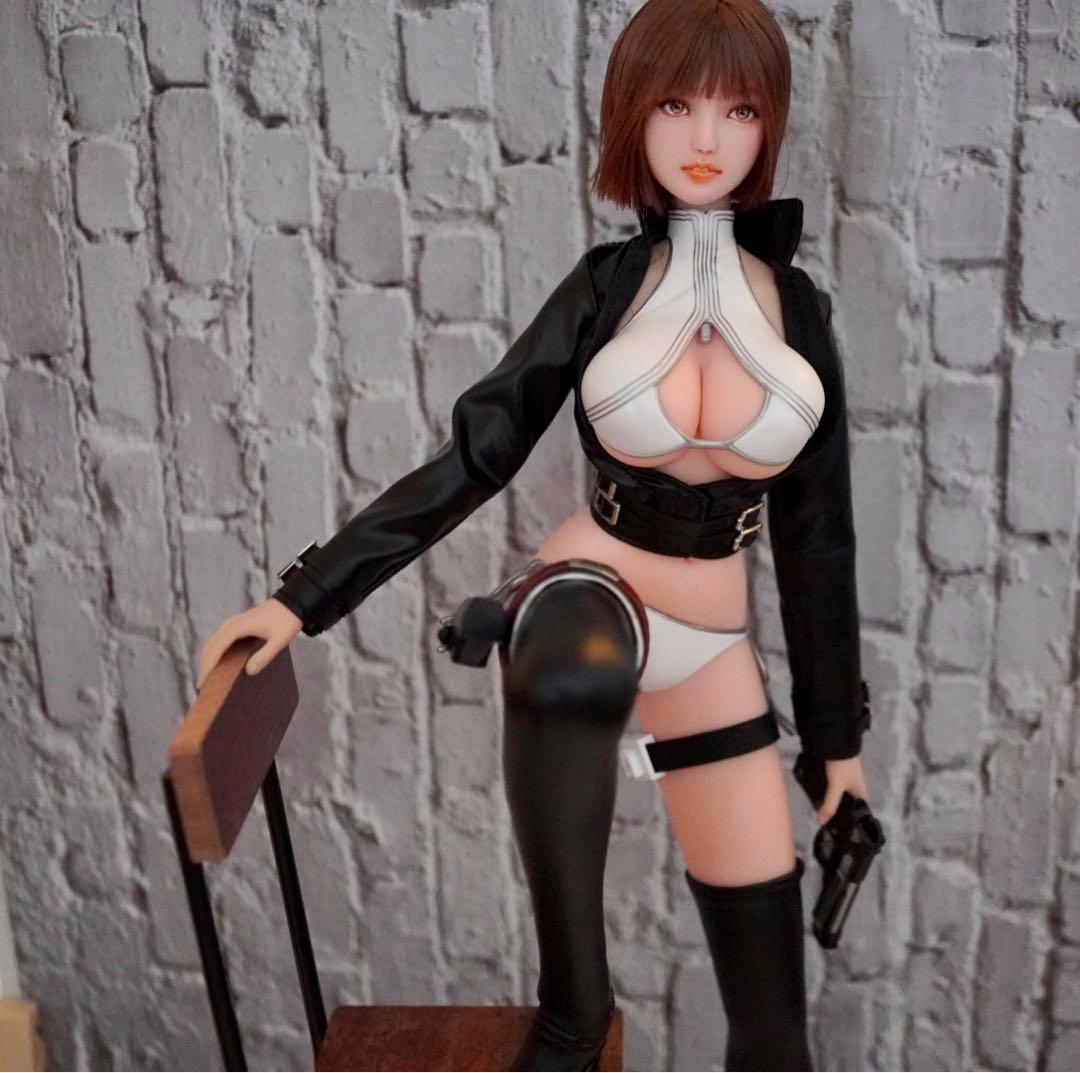 ●1/6 カスタムヘッド『翠』付きアクションフィギュアフルセット●