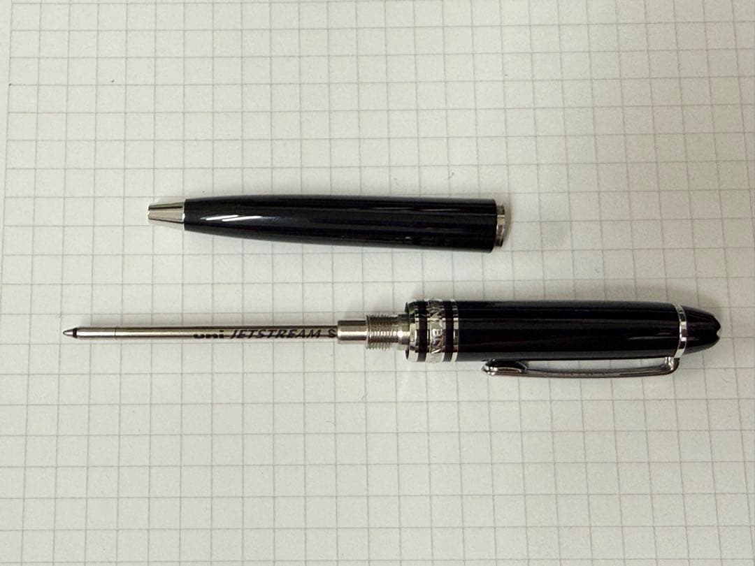 モンブラン　モーツァルト　プラチナライン　3本セット(ケース付き) 実用品