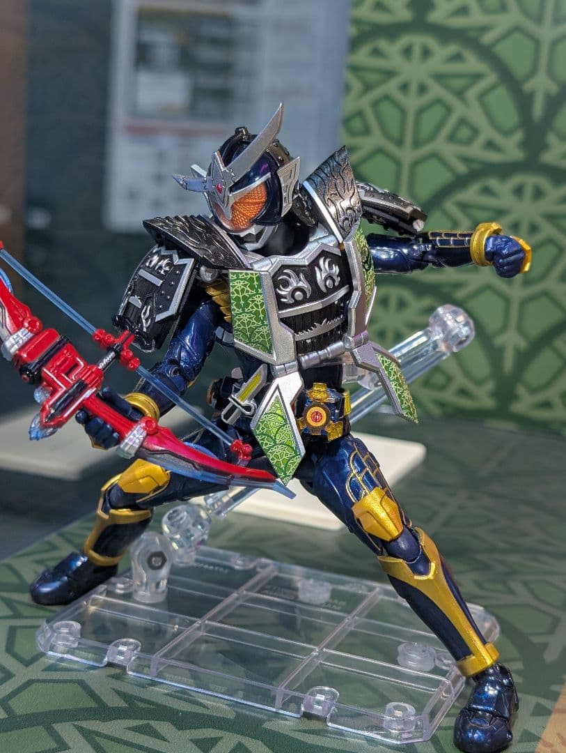 新品未開封★真骨彫　仮面ライダー鎧武　ジンバーレモンアームズ
