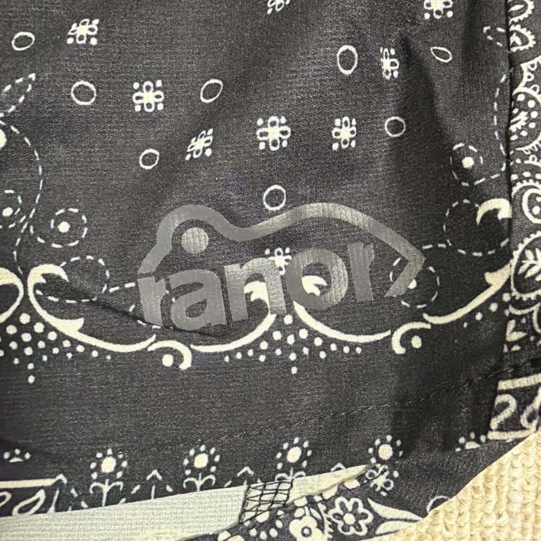 ranor バンダナ柄スカート ランニングスカート