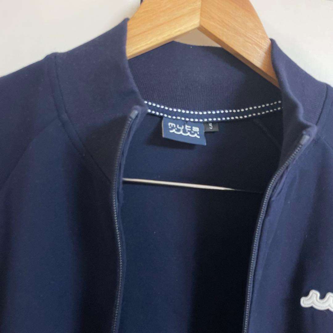 muta ムータ　M アウター　ポンチブルゾン　ジップアップジャージ