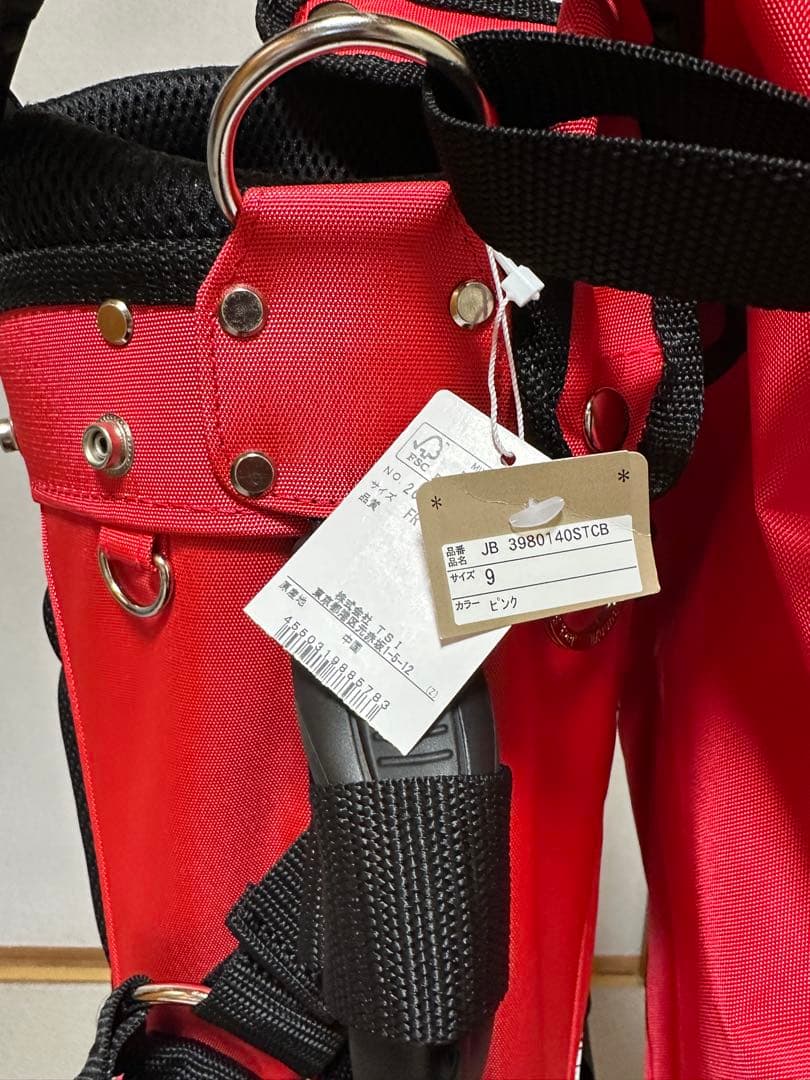 新品JACK BUNNY スタンド型キャディバック