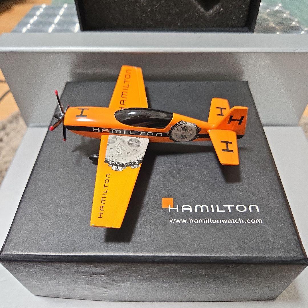 HAMILTON 飛行機模型 オレンジ色