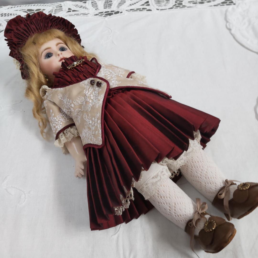 アンティークドール　リプロ　人形　作家　ビスクドール　ダネルパリスベベ