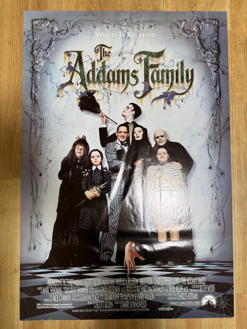 ★超希少★本物★アダムスファミリー US劇場版オリジナルポスター