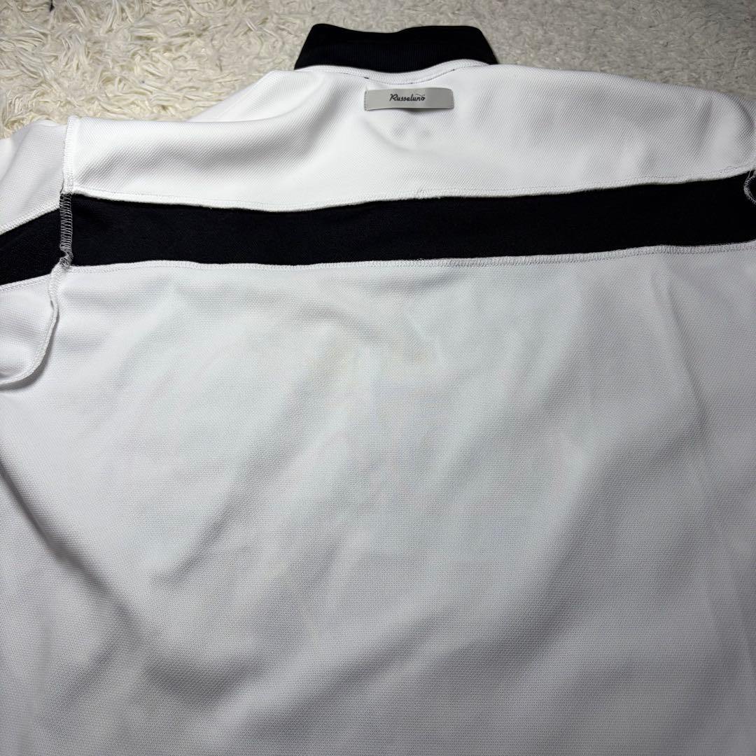 RUSSELUNO ポロシャツ サイズ5 グラフィックプリント 美品【1164】