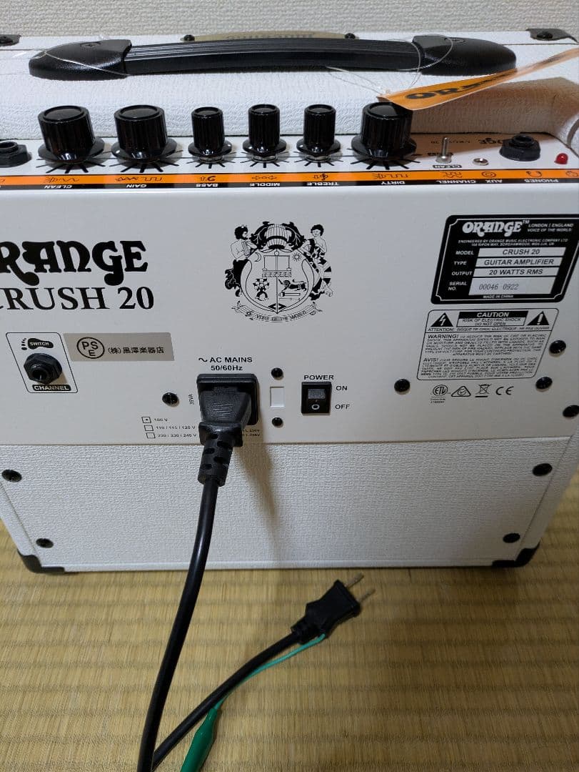 ギター Orange Crush 20 LTD LB MYK WH