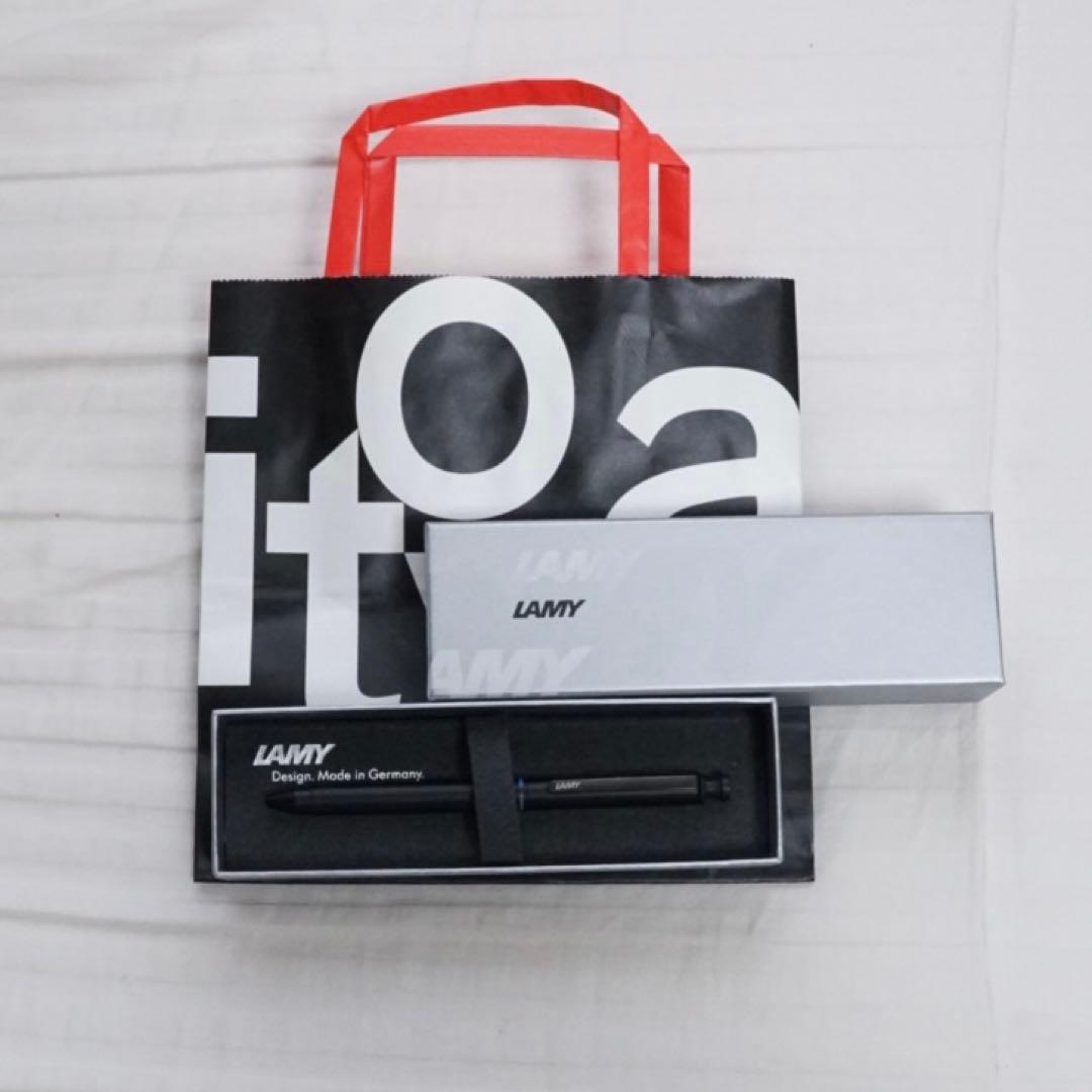 【新品未使用】LAMY tri pen black ラミー 2色ボールペン